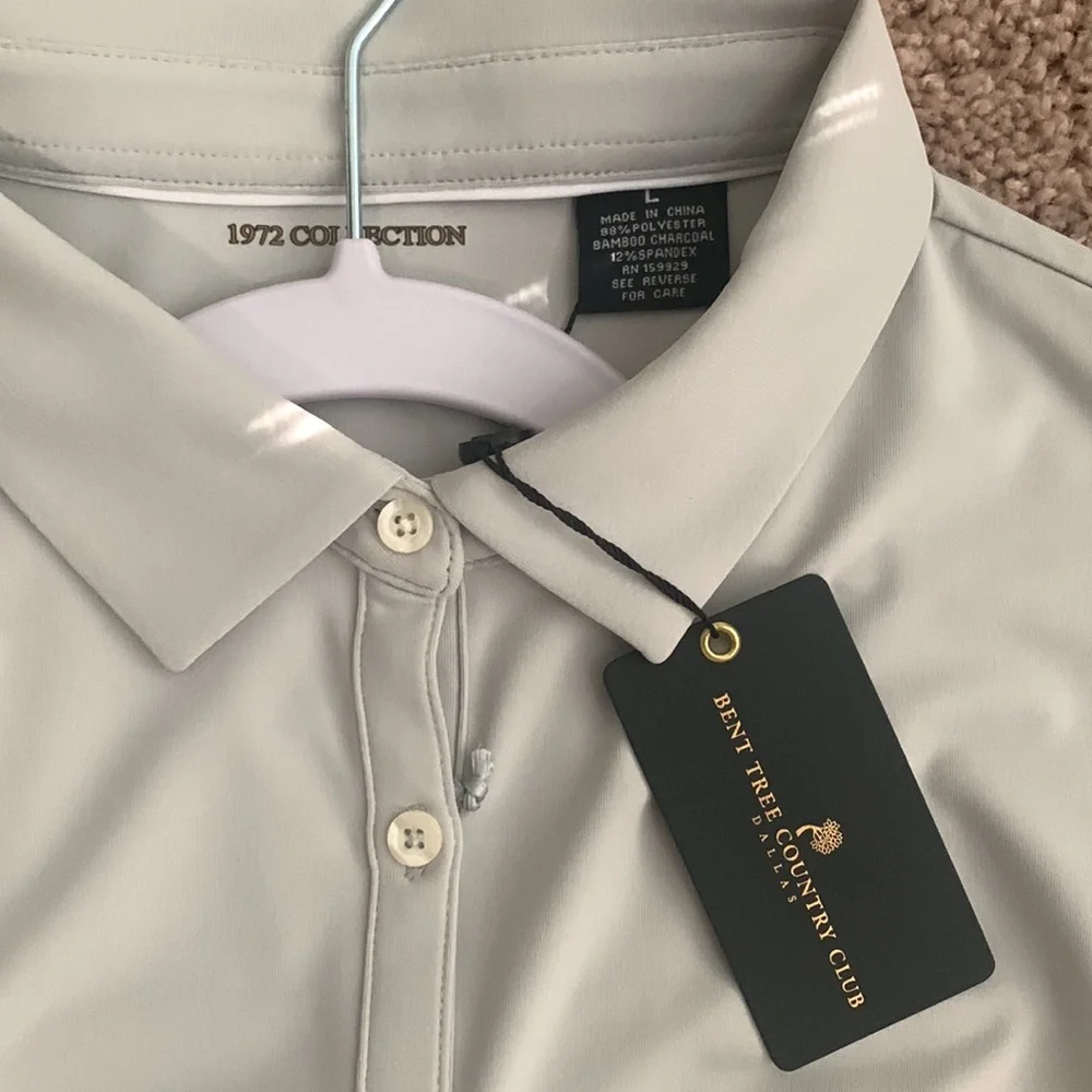 L Ladies Custom Bent Tree Golf Polo NWT - Picture 4 of 4